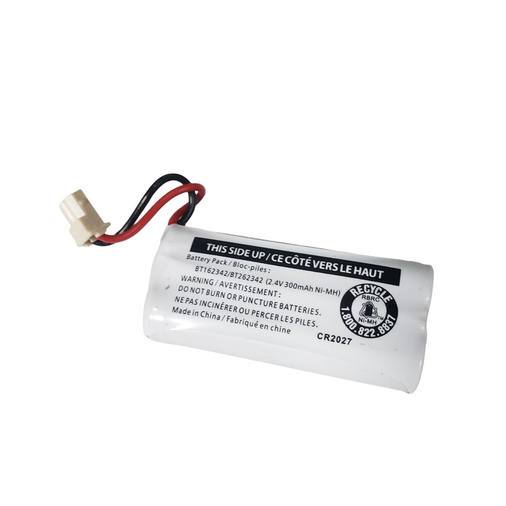 BT162342 BT262342 2.4V 300mAh Ni-MH Cordless Phone‎ Rechargeable Battery Pack